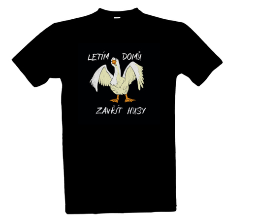 Tričko letím domů